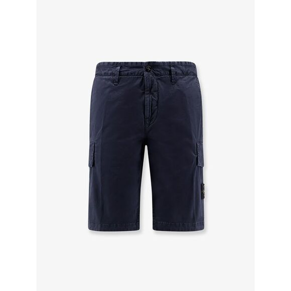 Stone Island Men Organic Cotton Stretch Shorts
